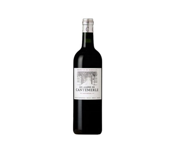 image de bouteille allées de cantemerle