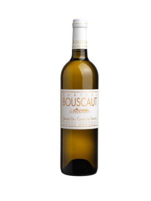 bouteille de chateau bouscaut blanc