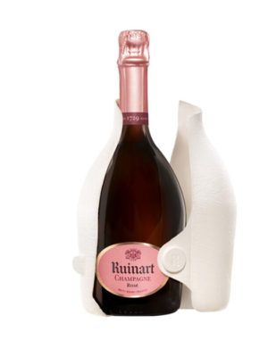 image Ruinart rosé avec seconde peau