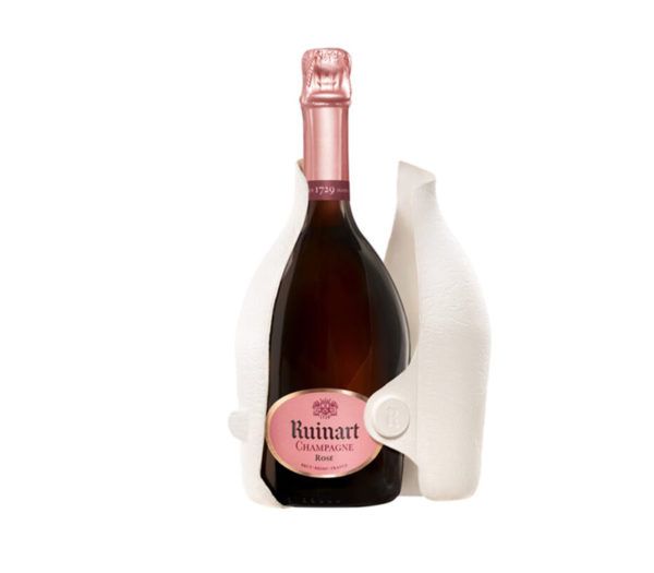 image Ruinart rosé avec seconde peau