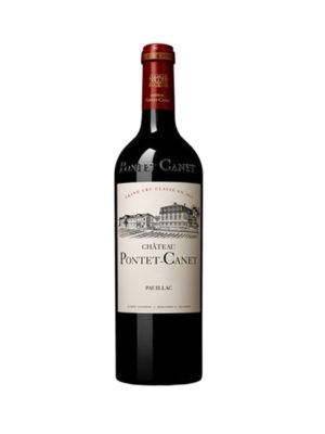 bouteille de pontet canet 2018